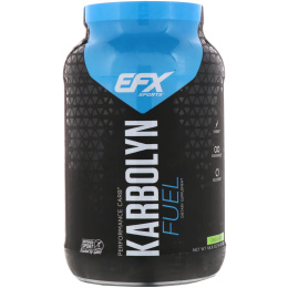 EFX Sports,  Karbolyn Fuel, добавка для физической активности, зеленое яблоко, 1950 г (4,3 фунта)