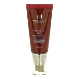 Missha, M Perfect Cover B.B Cream, No. 31 Золотисто Бежевый, 50 мл