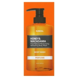 Kundal, Мед и макадамия, гель для душа, белый мускус, 16,90 жидких унций (500 мл)