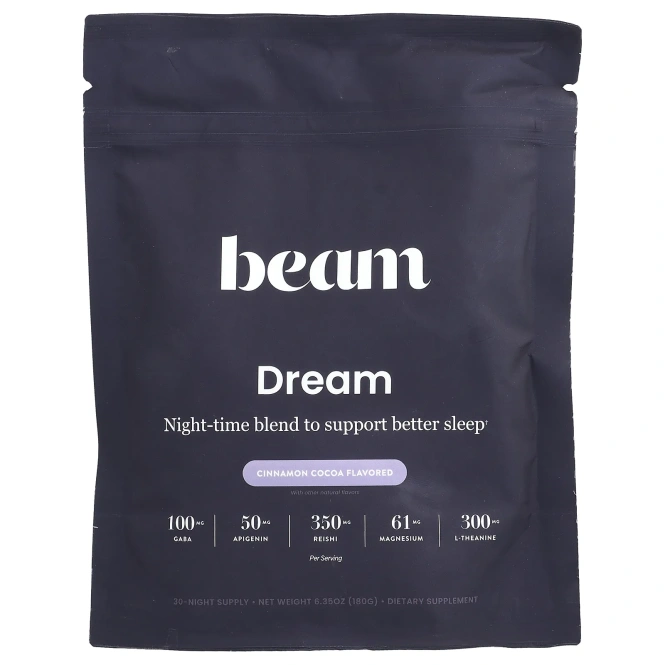 Beam, Dream, какао с корицей, 180 г (6,35 унции)