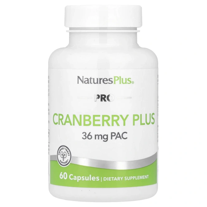 NaturesPlus, PRO Cranberry Plus, 60 капсул (350 мг на капсулу)