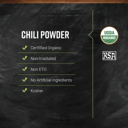Frontier Co-op, Органический порошок чили, 16 унций (453 г)