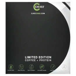 Chike Nutrition, Кофе с высоким содержанием протеина, чай латте, 12 пакетиков по 33 г (1,15 унции)