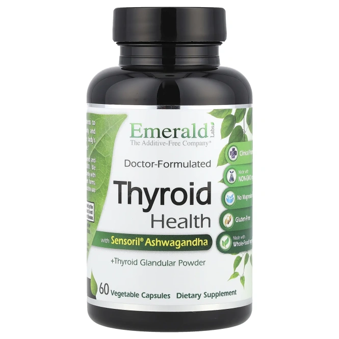 Emerald Thyroid Health, 60 вегетарианских капсул