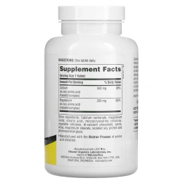 Nature's Plus, Минеральная добавка, кальций и магний, 500/250 мг, 180 таблеток
