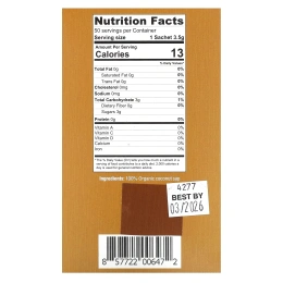 Health Garden, Органический кокосовый сахар, 50 пакетиков, 175 г (6,2 унции)