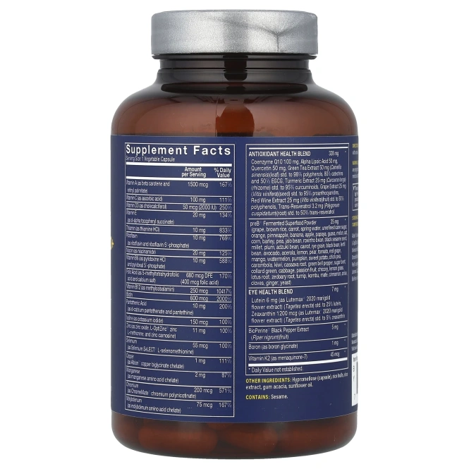 Vthrive, Bioactive Women's 50+ One Daily Multi, 60 растительных капсул