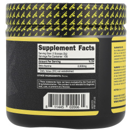 Primaforce, Бета-аланин, Без ароматизаторов, 200 г