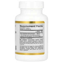 California Gold Nutrition, средство для укрепления иммунитета с Wellmune, бета-глюкан, 250 мг, 30 растительных капсул