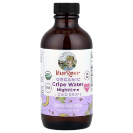 MaryRuth's, Organic Gripe Water, ночные жидкие капли, для новорожденных, 120 мл (4 жидк. Унции)