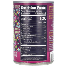 Siete, веганская жареная черная фасоль, 454 г (16 унций)