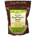 Now Foods, Семена подсолнечника, обжаренные, несоленые, 16 унций (454 г)