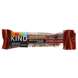KIND Bars, Milk Chocolate,  Almond, 12 Bars, 1.4 oz (40 g) Each