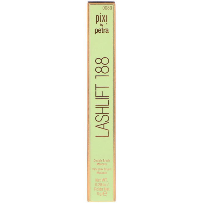 Pixi Beauty, Lashlift 188, тушь с двухсторонней кисточкой, насыщенный черный оттенок, 0,28 унц. (8 г)