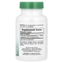 Nature's Plus, Herbal Actives, лакрица (ДГЛ), 60 растительных капсул