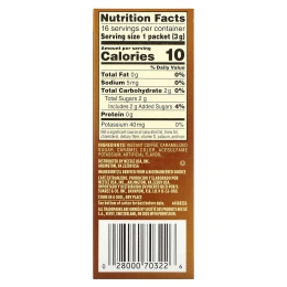 Nescafé, Выбор Гурмана, напиток из растворимого кофе, фундук, 16 упаковок по 3г каждый.