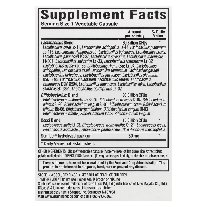 ProBioCare, Пробиотики для женщин с пребиотиками, 100 млрд, 30 растительных капсул