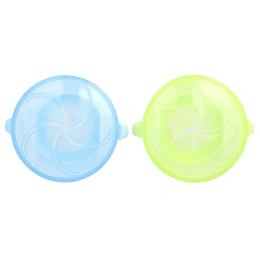 Munchkin, Snack Catcher ™, дозаторы для снеков, от 12 месяцев, светло-зеленый, голубой, 2 шт. В упаковке