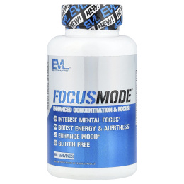 EVLution Nutrition, FocusMode®, 60 растительных капсул