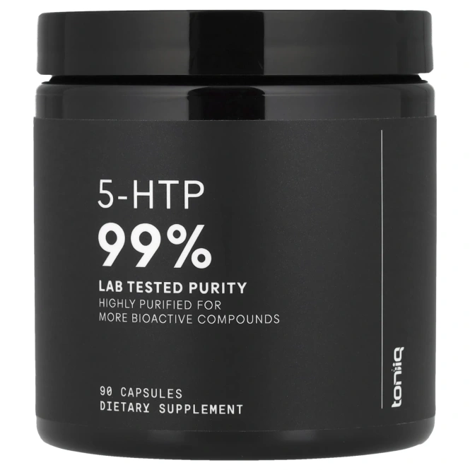 Toniiq, 5-HTP, 90 капсул (200 мг в 1 капсуле)