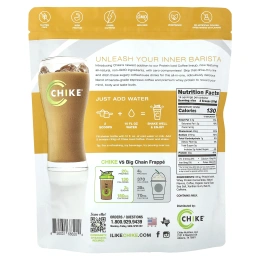 Chike Nutrition, Протеиновый кофе со льдом, ванильный латте, 462 г (16,3 унции)