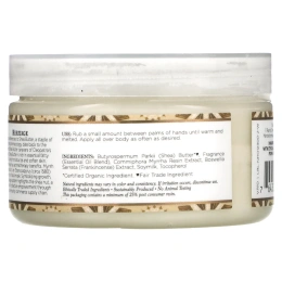 Nubian Heritage, Сырое масло ши, наполненное маслом ши, 113 г