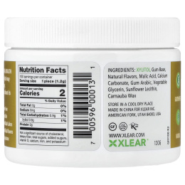 Xlear, Spry®, жевательная резинка без сахара, натуральные фрукты, 100 шт.