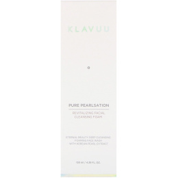 KLAVUU, Pure Pearlsation, Revitalizing Facial Cleansing Foam, 4.39 fl oz (130 ml)