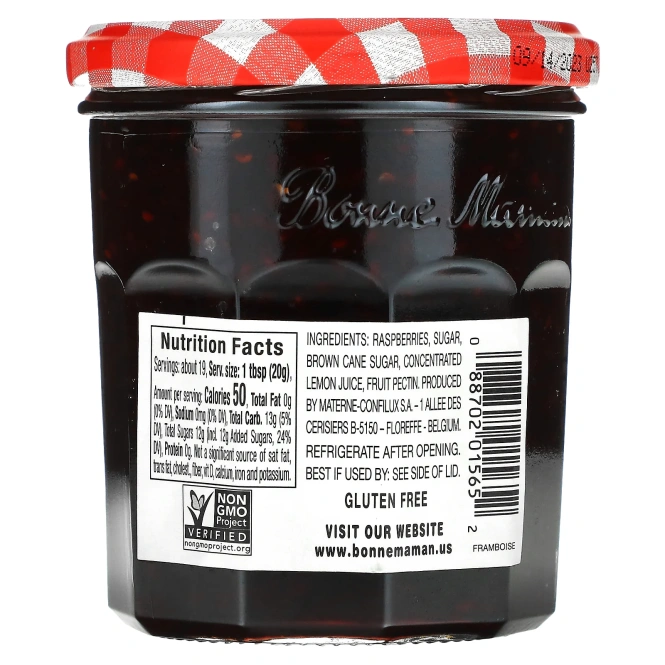 Bonne Maman, Малиновый джем, 13 унций (370 г)
