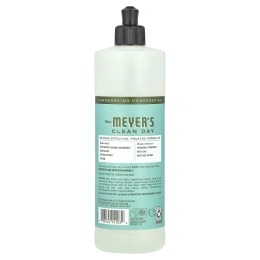 Mrs. Meyers Clean Day, Жидкость для мытья посуды, аромат базилика, 16 жидк. унц. (473 мл)