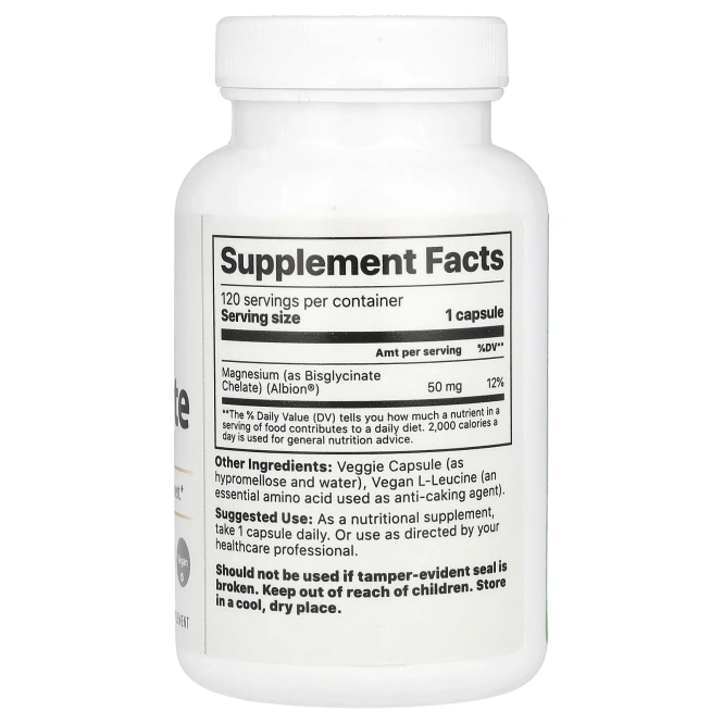 Jigsaw Health, MagPure Glycinate, 120 капсул