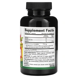 Deva, Веганская CLA (конъюгированная линолевая кислота), 90 капсул на растительной основе