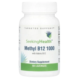 Seeking Health, Метил B12 1000, 60 пастилок
