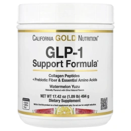 California Gold Nutrition, Формула поддержки GLP-1, арбуз юдзу, 494 г (1,09 фунта)