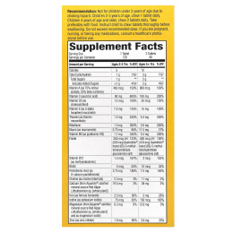 Детские мультивитамины Alive! Nature's Way, вкус апельсина и ягод, 120 жевательных таблеток