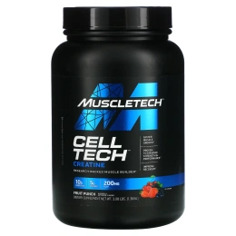 Muscletech, Performance Series, CELL-TECH, самая мощная формула с креатином, со вкусом фруктового пунша, 1,36 кг (3,00 фунта)