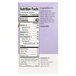 WonderSlim, растворимый кетокофе, оригинальная смесь со сливками, 7 пакетиков по 9 г