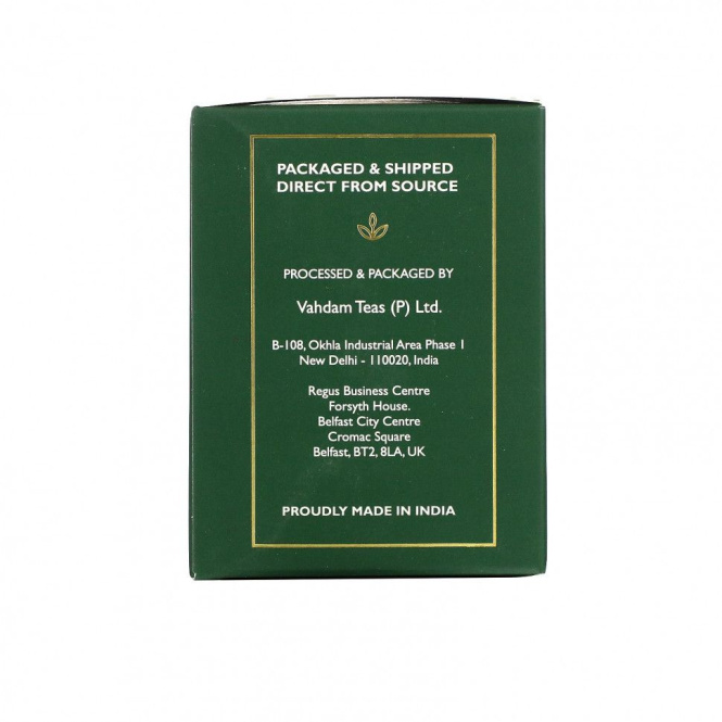 Vahdam Teas, Гималайский зеленый чай, 3,53 унции (100 г)
