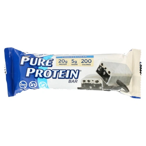 Pure Protein, Протеиновые батончики, печенье и крем, 6 батончиков, 50 г (1,76 унции)