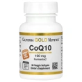 Коэнзим Q10 California Gold Nutrition CoQ10 100 mg, 30 мягких капсул