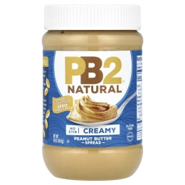PB2 Foods, Спред с натуральным арахисовым маслом, сливочный, 454 г (16 унций)