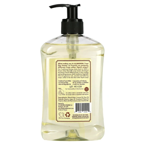 A La Maison de Provence, Жидкое мыло для рук и тела, цитрусовый цветок, 16,9 ж. унц. (500 мл)