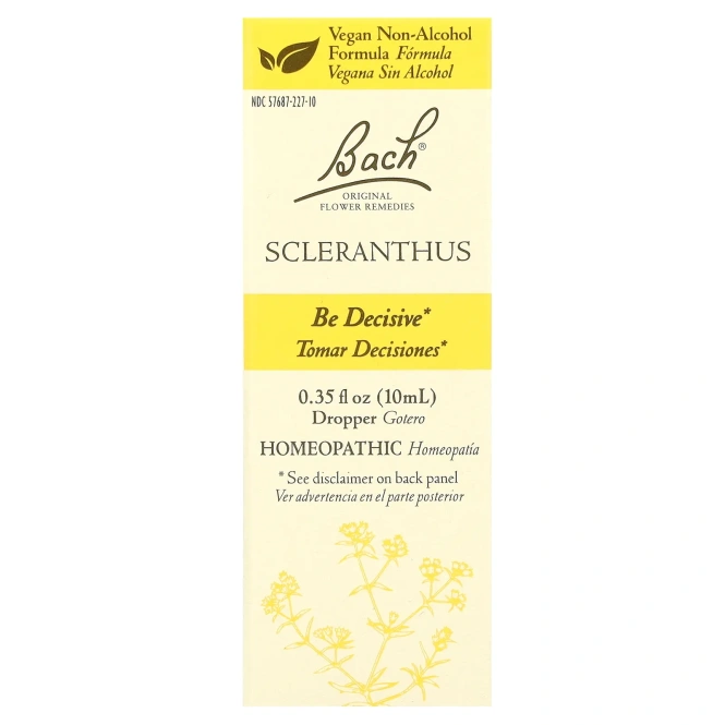 Bach, Original Flower Remedies, склерантус, 10 мл (0,35 жидк. унции)