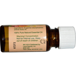 Nature's Alchemy, Гвоздичное дерево, эфирное масло, 0,5 унции (15 мл)