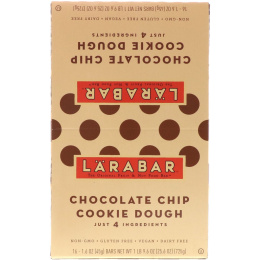 Larabar, Батончики с шоколадной крошкой  Cookie Dough, 16 батончиков, 1.6 унций (45 г) каждый