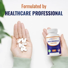Vitamatic, никотинамид, 1000 мг, 90 таблеток