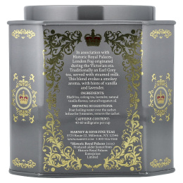 Harney & Sons, черный чай, викторианский лондонский туман, 30 пакетиков, 60 г (2,11 унции)