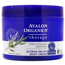 Avalon Organics, Крем для тела от экземы 10 унций
