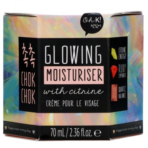 Oh K!, Chok Chok, Glowing Moisturiser, 2.36 fl oz (70 ml)