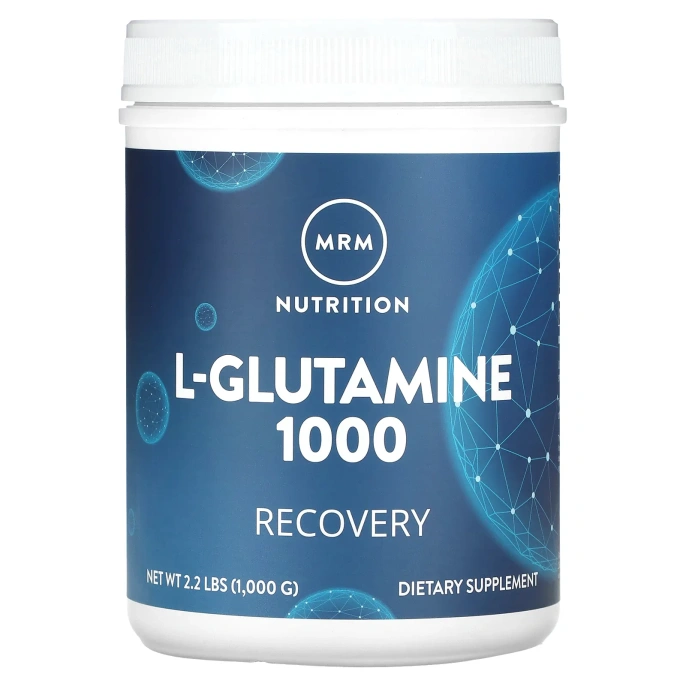 MRM, L-глутамин 1000, 1000 г (2,2 фунта)
